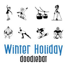 winter holiday doodlebat