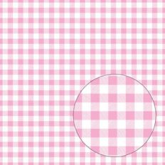 bubblegum pink buffalo plaid seamless pattern
