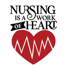 nursing is a work of heart