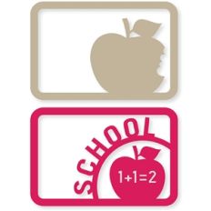 school apple cards