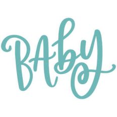 baby handlettered