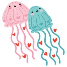 valentine's day jelly fish