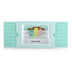 sliding shadow box card winter