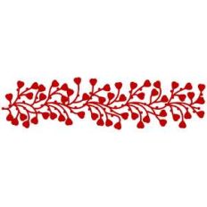 entangled hearts border