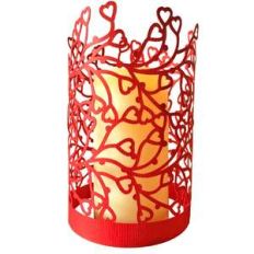 intertwined hearts lantern