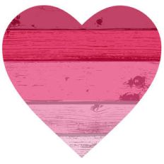 wood heart