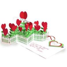 zig zag valentine garden
