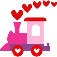 little train hearts