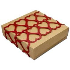 heart pattern wrap box