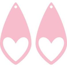 heart earrings