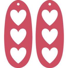 hearts earrings