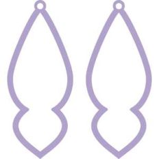 modern teardrop earrings