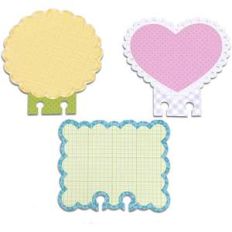 MEMORYDEX SCALLOPED CARDS