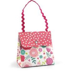 purse with bracket flap