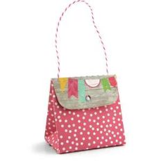 purse with bracket flap