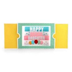 sliding shadow box card birthday daughter