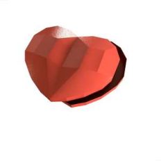 lowpoly chocolate box
