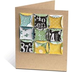 'quilt' card