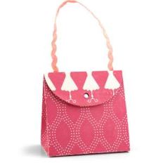 purse with round flap