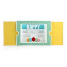 sliding shadow box card birthday son
