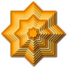 nested star medallion