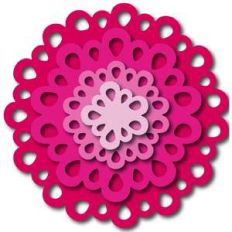 nested circle doily