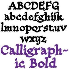 pn calligraphic bold