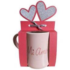 heart mug gift wrapper