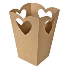 popcorn box with heart cut out
