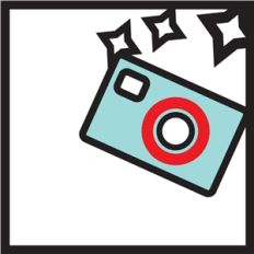 camera - 12x12 background