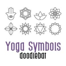 yoga symbols doodlebat