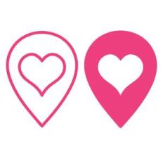 geotag heart