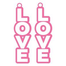 love earrings