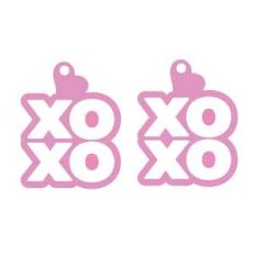 xoxo earrings