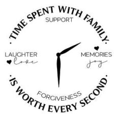 the time spent with family is worth every second