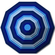 nested decagon
