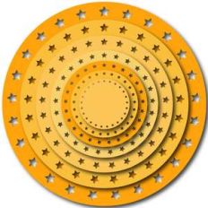 nested star circle