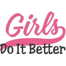 girls do it better