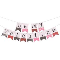 be my valentine banner