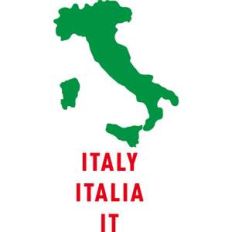 italy country outline