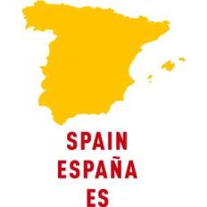 spain country outline