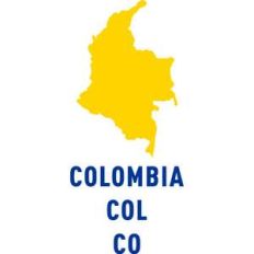 colombia country outline