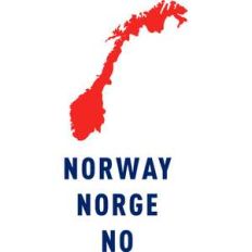 norway country outline