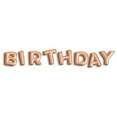 birthday balloons