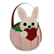 valentine bunny basket
