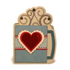 mug swirls twist pop up card
