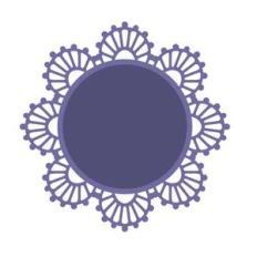 lace circle doily