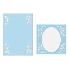 damask cutout page background
