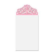 damask pocket card