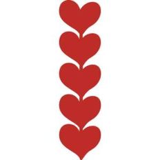 vertical hearts
